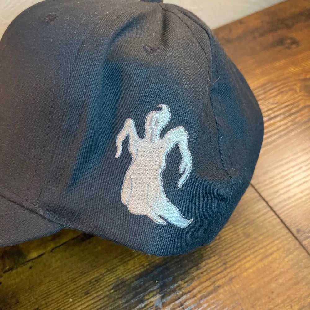 Pumpkin Ridge Golf Club Ghost Vintage Imperial Leather Strapback Hat USA
